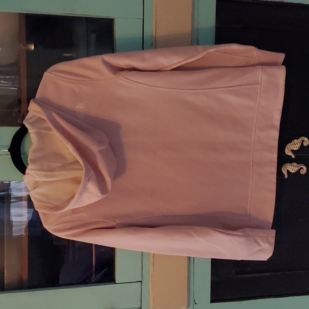 North Face Light Pink/Gold Zipper Lightweight Jacket size Small - Picture 6 of 6